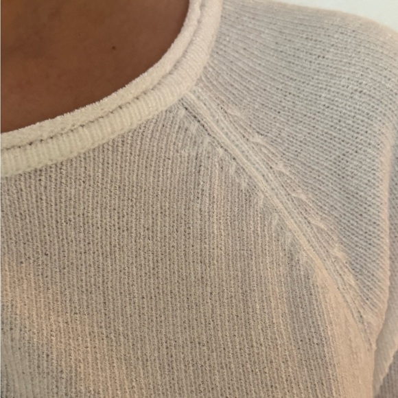 Lulu B White Anchor Chenille Sweater - Picture 7 of 12